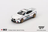 2025 MINI GT #863 BMW 3.0 CSL White