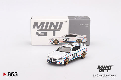 2025 MINI GT #863 BMW 3.0 CSL White