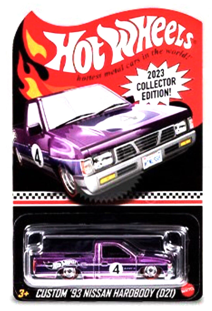 2023 HOT WHEELS COLLECTOR EDITION CUSTOM 04 '93 NISSAN HARDBODY – J ...