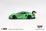 2025 MINI GT #889 Porsche 911 GT3 R #77 AO Racing 2024 IMSA Daytona 24 Hrs GTD Pro 2nd Place