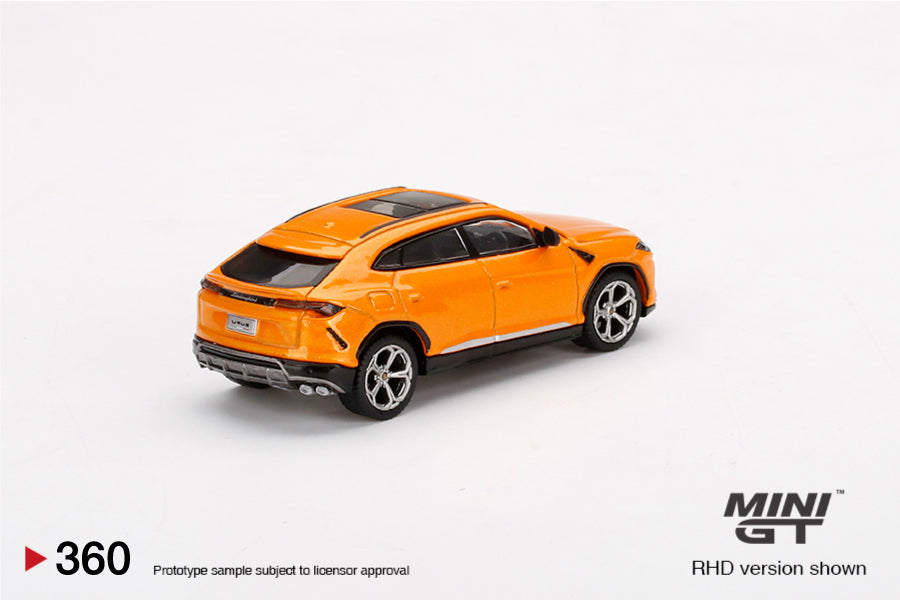MINI GT #360 Lamborghini Urus Arancio Borealis LHD – J Toys