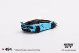 MINI GT #494 Lamborghini LB-Silhouette WORKS Aventador GT EVO