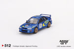 MINI GT #512 SUBARU Impreza WRC97 1997 Rally Sanremo Winner #3