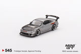 MINI GT #545 Nissan Silvia Top Secret S15 Silver