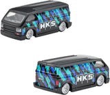 2023 Hot Wheels HKS Nissan Skyline GT-R BCN R33 & MBK Van 2 Pack