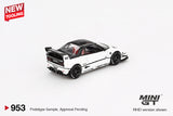 2025 MINI GT #953 Mazda AZ-1 Liberty Walk LB40 White 2024 Tokyo Auto Salon