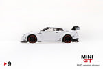 MINI GT#9 LB★WORKS Nissan GT-R (R35) Matte White