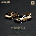 POP RACE 1:64 TOYOTA "PANDEM" GR YARIS SATIN GOLD