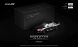 POPRACE 1:64 #002 R32 GT-R DARK CHROME