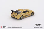 2025 MINI GT #961 Toyota Supra (A80) Top Secret GT-300 Top Secret Gold