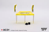 mini gt tent MINI GT AC31 Paddock Service Tent Set