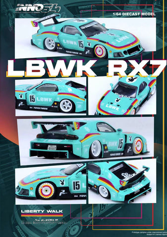 INNO64 1:64 LBWK RX7 FD3S LB-SUPER SILHUOE Hobby Expo China 2024 – J ...