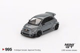 2025 MINI GT #995 Abarth 595 LB-WORKS x Abas Works Grey
