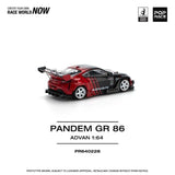POPRACE 1:64 PANDEM GR86 ADVAN