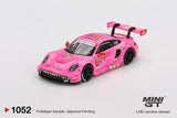 MINI GT #1052 Porsche 911 GT3 R #77 AO Racing 2024 IMSA Road Americaand Prix (副本)