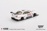 2025 MINI GT #1059 Nissan LB-ER34 Super Silhouette ATHLETE / COLLET