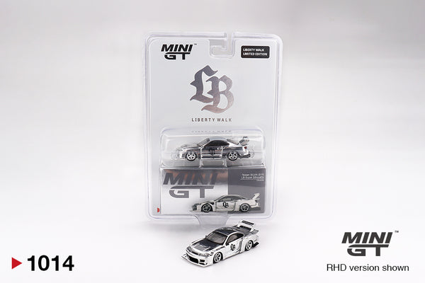 MINI GT #01014 Nissan LB-Super Silhouette S15 SILVIA Chrome BL – J