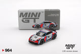 2025 MINI GT #964 Porsche 911 Dakar Ice Grey Metallic "Rally 1978"