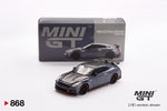 2025 MINI GT #868 Nissan GT-R R35 Nismo 2024 NISMO Stealth Gray