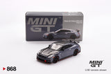 2025 MINI GT #868 Nissan GT-R R35 Nismo 2024 NISMO Stealth Gray