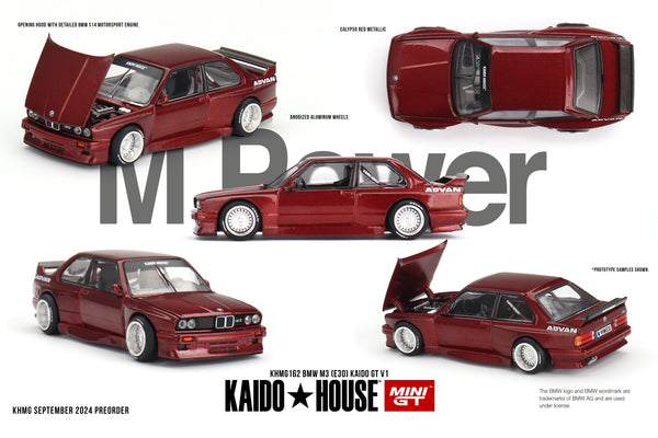 宅配便配送 BMW #162 KAIDOHOUSE x GT MINI M3 Toys J – V1 GT Kaido (E30) ミニカー