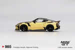 2025 MINI GT #985 Nissan Z VeilSide FFZ400 Gold Chrome