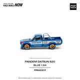 POPRACE 1:64 Pandem Datsun 620 Pickup Blue #217