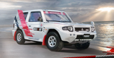 INNO64 MITSUBISHI PAJERO EVOLUTION RALLIART White