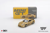 2025 MINI GT #961 Toyota Supra (A80) Top Secret GT-300 Top Secret Gold