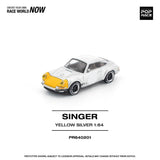 POPRACE #201 SINGER 964 SILVER YELLOW