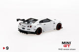 MINI GT#9 LB★WORKS Nissan GT-R (R35) Matte White