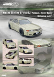 INNO64 NISSAN SKYLINE GT-R R32 PANDEM ROCKET BUNNY JADE