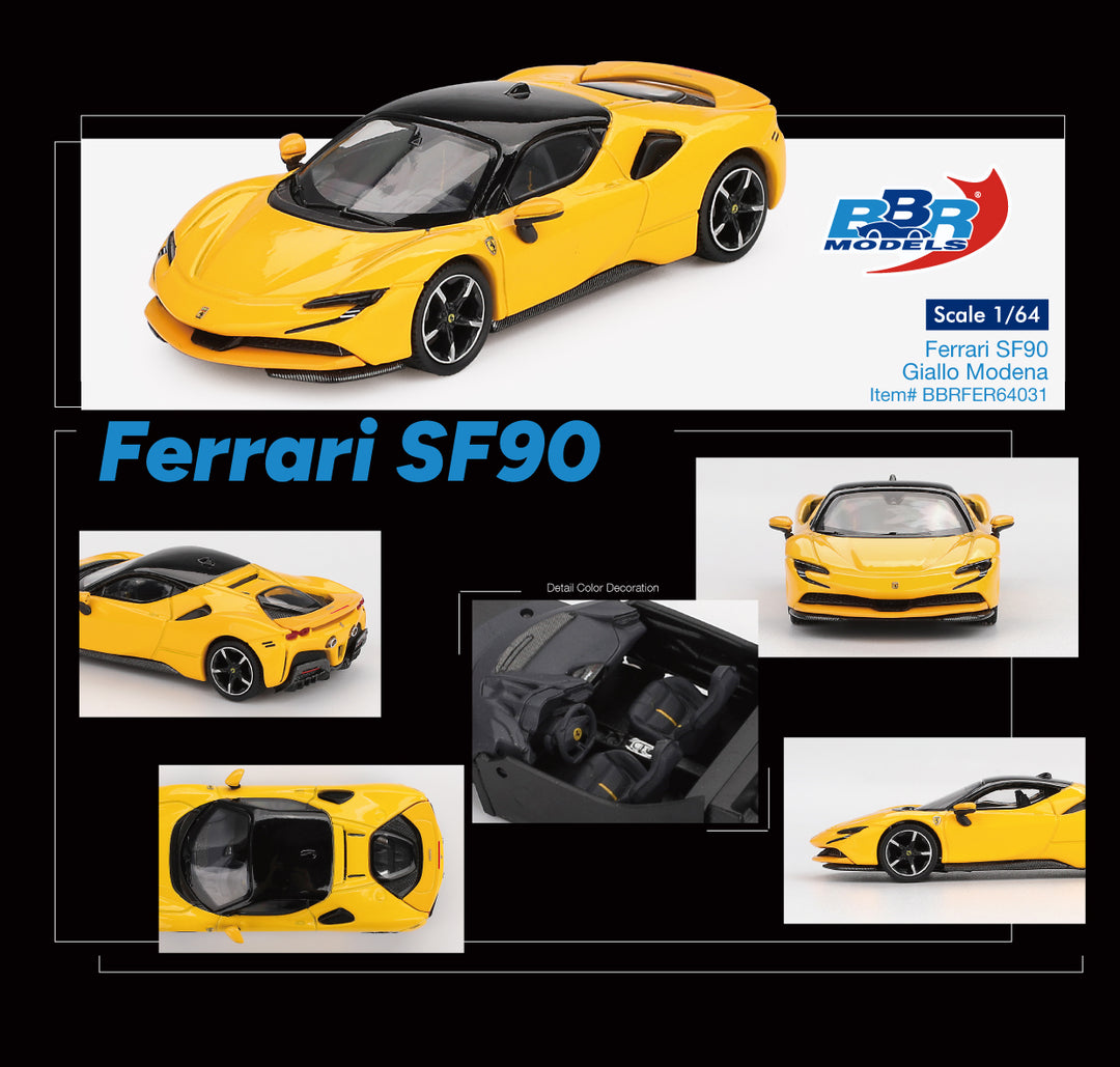 Miniature BBR 1/43 Ferrari GTO/330 Street 1963 – Blanche – BBR135A – Collection Limitée