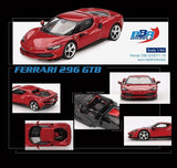 BBR MODEL 1:64 FERRARI 296 GTB ASSETTO FIORANO ROSSO IMOLA
