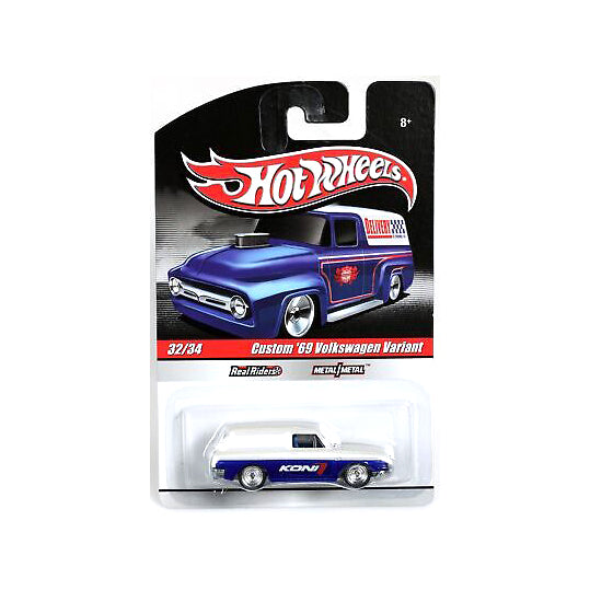 2009 Hot Wheels Slick Rides Custom '69 Volkswagen Variant KONI