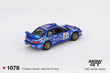 MINI GT #1078 Subaru Impreza WRC99 #23 2000 Acropolis Rally