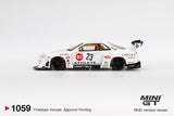 2025 MINI GT #1059 Nissan LB-ER34 Super Silhouette ATHLETE / COLLET