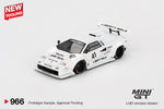 2025 MINI GT #966 Lamborghini Countach LB-WORKS White 2024 Tokyo Auto Salon