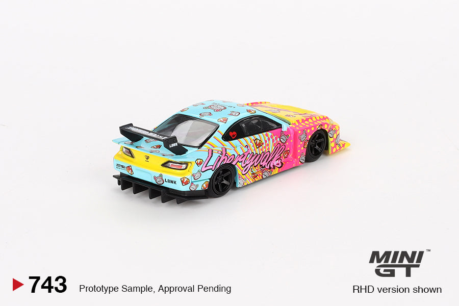 MiJo Toys 限定 ニッサン シルビア　LB KUMA (チェイスカー) CHASE CAR 1/64 Mini GT Nissan LB-Super Silhouette S15 Silvia