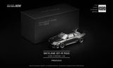 POPRACE 1:64 Nissan Skyline GT-R R33 - Dark Chrome