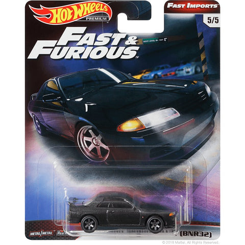 HOT WHEELS 2019 Nissan Skyline GT-R R32 Fast & Furious Premium