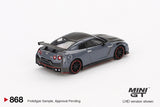 2025 MINI GT #868 Nissan GT-R R35 Nismo 2024 NISMO Stealth Gray