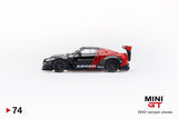 MINI GT #74 LB★WORKS Nissan GT-R (R35) ADVAN JAPAN EXCLUSIVE Blister Package