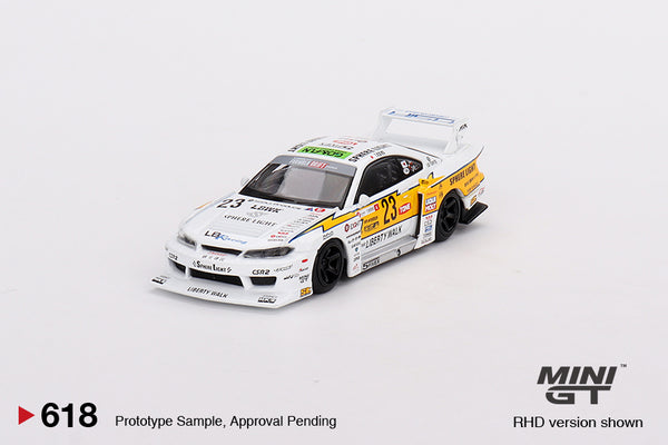 MINI GT #618 Nissan LB-Super Silhouette S15 SILVIA #23 2022