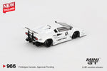2025 MINI GT #966 Lamborghini Countach LB-WORKS White 2024 Tokyo Auto Salon