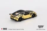 2025 MINI GT #985 Nissan Z VeilSide FFZ400 Gold Chrome