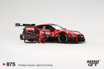 2025 MINI GT #875 Nissan GT-R NISMO #23 MOTUL AUTECH GT-R 2021 SUPER GT Suzuka winner W/ Matsuda Figure Tsugio Matsuda Collection No.2
