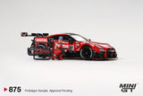 2025 MINI GT #875 Nissan GT-R NISMO #23 MOTUL AUTECH GT-R 2021 SUPER GT Suzuka winner W/ Matsuda Figure Tsugio Matsuda Collection No.2