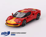 BBR MODEL 1:64 FERRARI 296 GTB ASSETTO FIORANO ROSSO CORSA