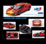BBR MODEL 1:64 FERRARI 296 GTB ASSETTO FIORANO ROSSO CORSA